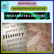 MPSC PDF Module 1A Maharastra History